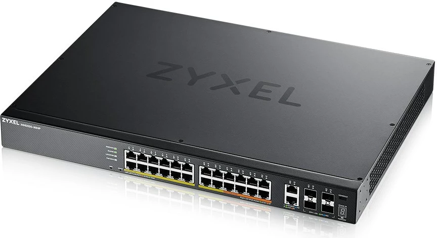 Switch Zyxel XGS2220-30HP, Managed L3, Gigabit Ethernet, PoE, E zezë