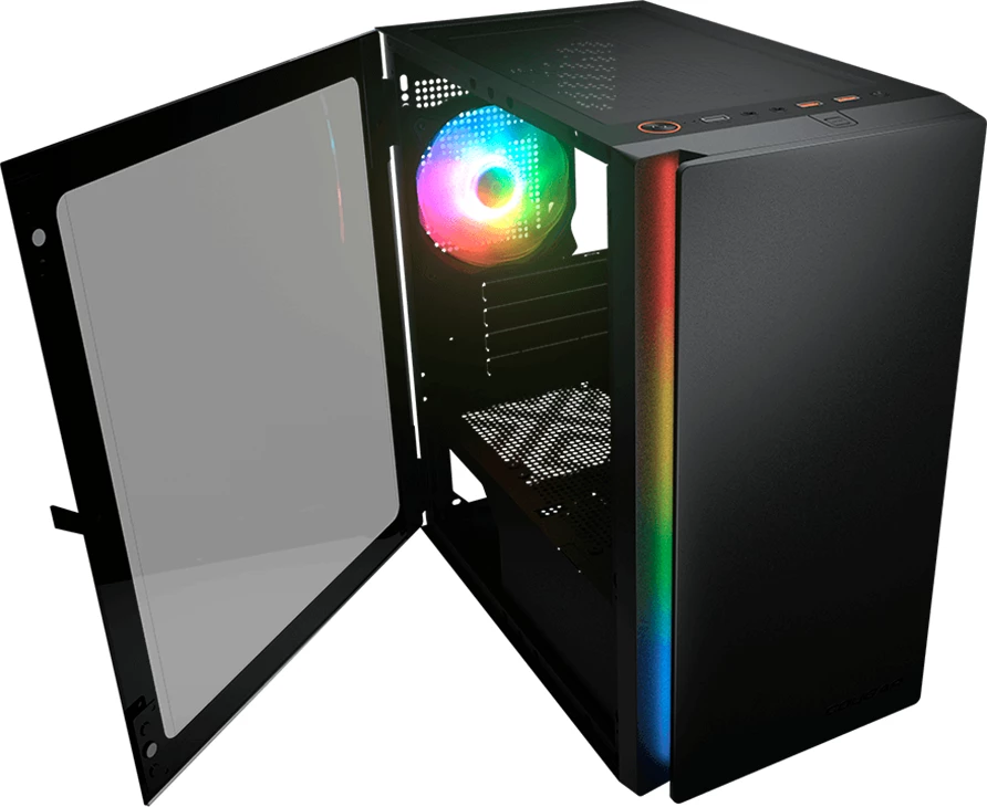 Kasë COUGAR Purity RGB Mini Tower Micro-ATX/Mini-ITX, e zezë