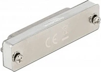 Adapter loopback serial DeLOCK RS-232/422/485, DB25 femër, zi/argjend