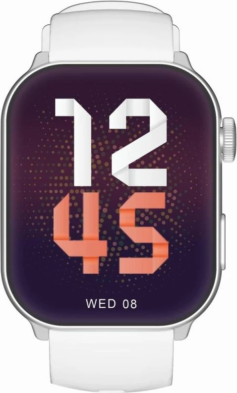 Smartwatch për femra Gravity, e bardhë/argjendtë