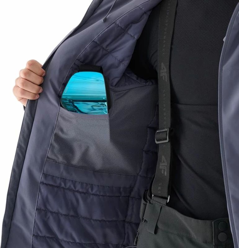 Jakne ski për meshkuj 4F, blu