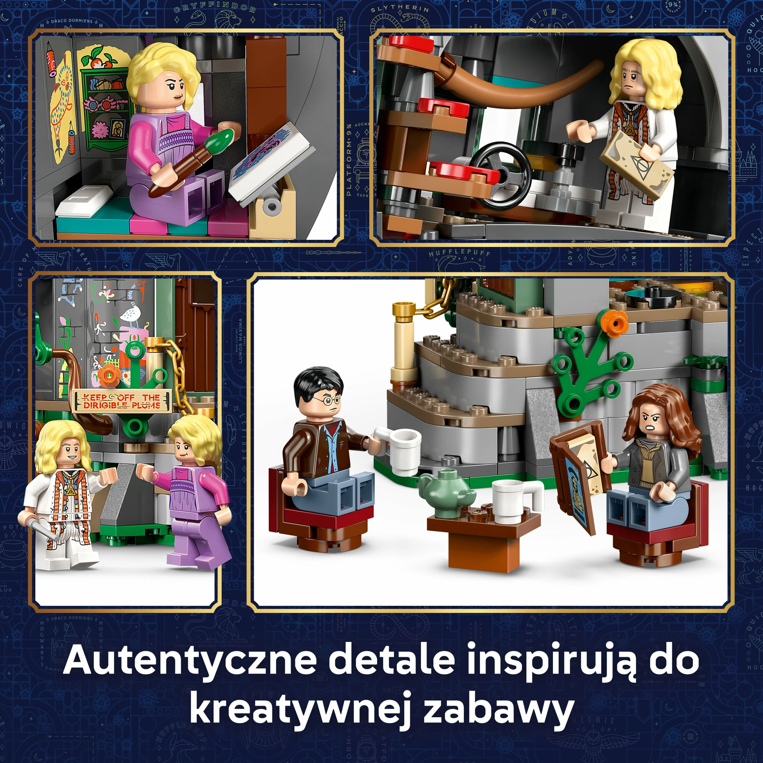 Set LEGO Harry Potter Luna Lovegood’s House 76467, 764 copë, 10+