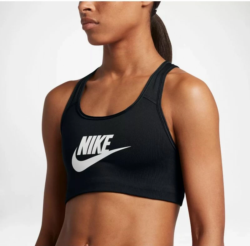 Bra sportiv Nike për femra, i zi