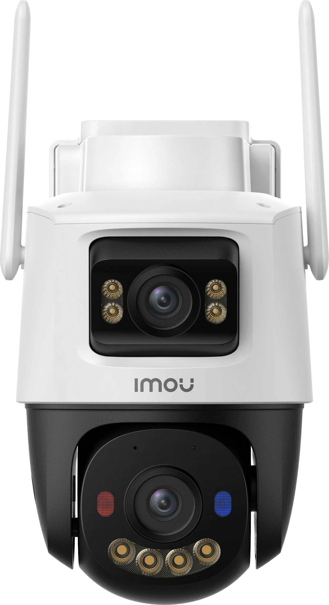 Kamerë sigurie IP Imou AOV Dual kit, Dual 5MP+5MP, 4G LTE + Wi‑Fi, bateri 10000mAh, me panel diellor, MicroSD 128GB + SIM, jashtë, bardhë/zezë
