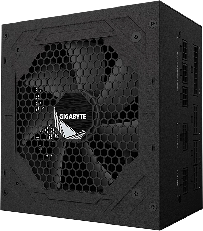 Furnizues rryme GIGABYTE UD850GM 850W, modular, 80 Plus Gold, PCIe Gen5 16-pin (12VHPWR), prizë EU, i zi