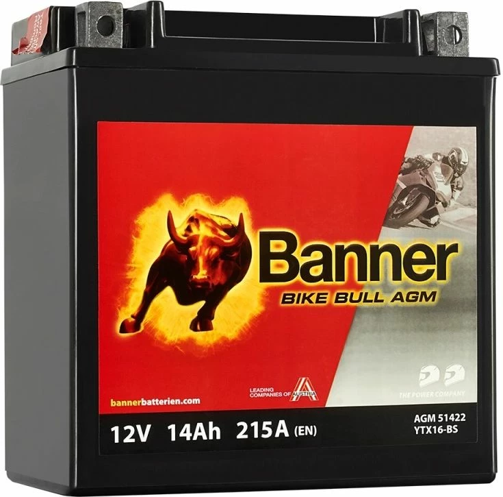 Bateri 12v 14ah Agm 51422 Btx16-bs