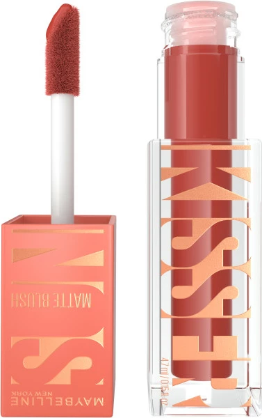 Blush i lëngshëm Maybelline Sunkisser Matte për femra 39 Coastal Crush 4.7ml