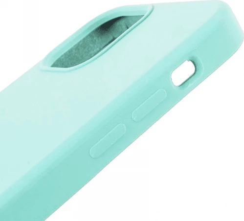 Mbështjellës silikoni Goospery Soft Feeling për iPhone 15 Pro Max, mint