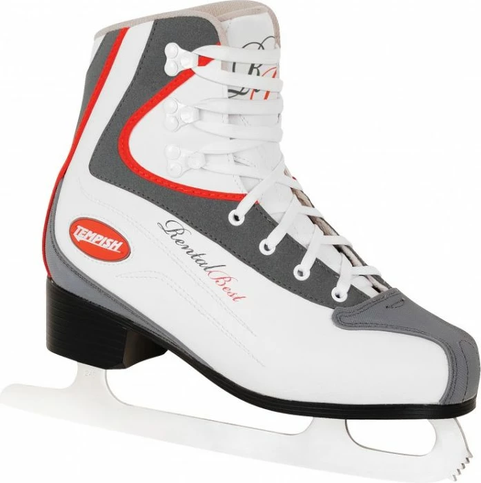 Patinazh për femra Tempish, të bardha me gri [Madhësia: 35]