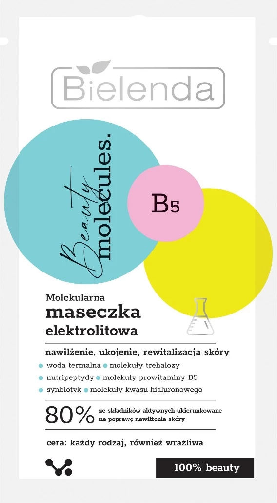 Maskë fytyre Bielenda Beauty Molecules Molecular Electrolyte, 8g