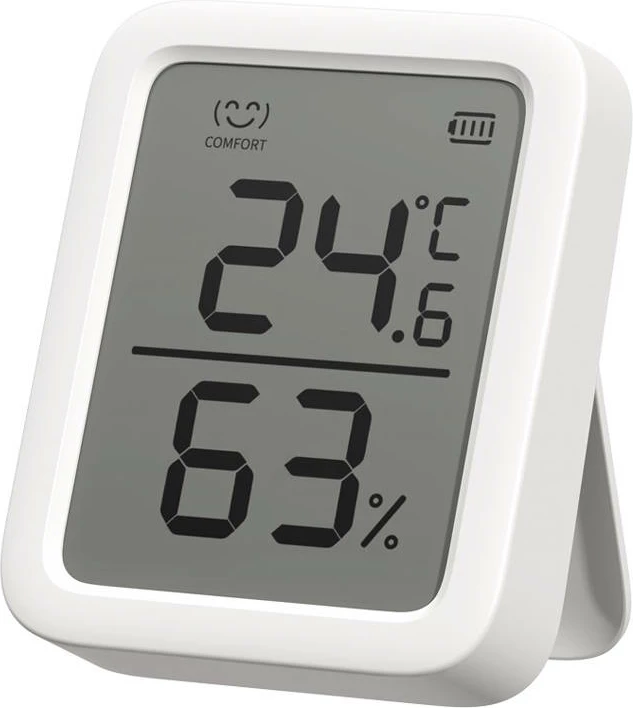 Termometër dhe higrometër SwitchBot Meter Plus, Bluetooth, i bardhë
