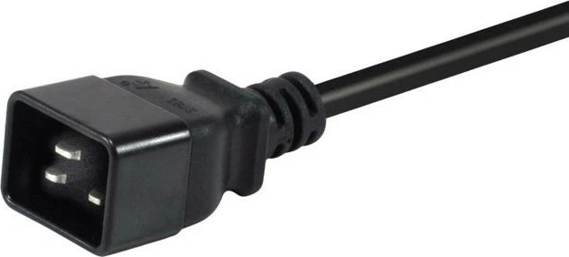 Kabllo rryme EQUIP C20 në C19, 3m, e zezë