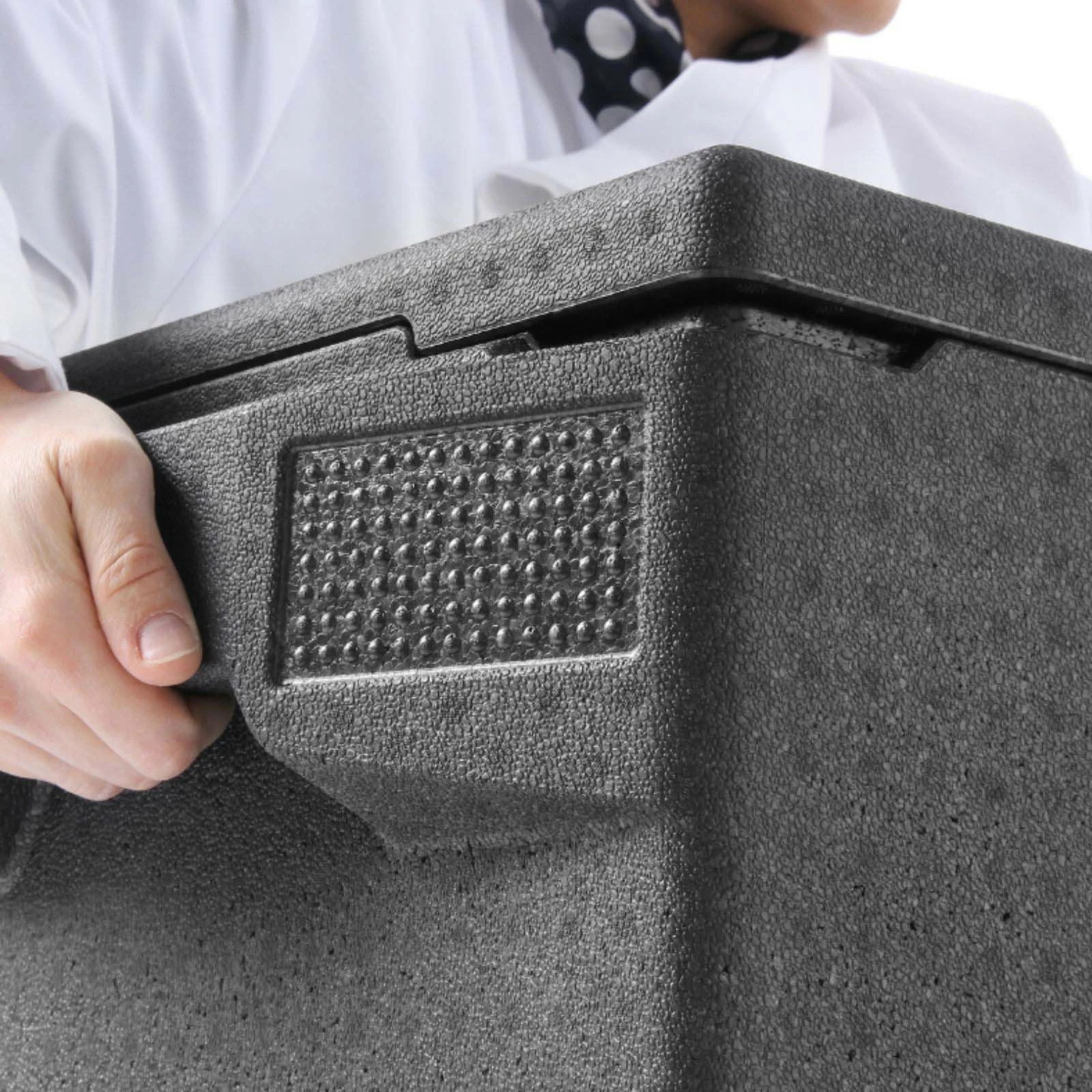 termobox top-loader, Amerbox, PROFI GN1/1 200, 674x400x287 mm, e zezë