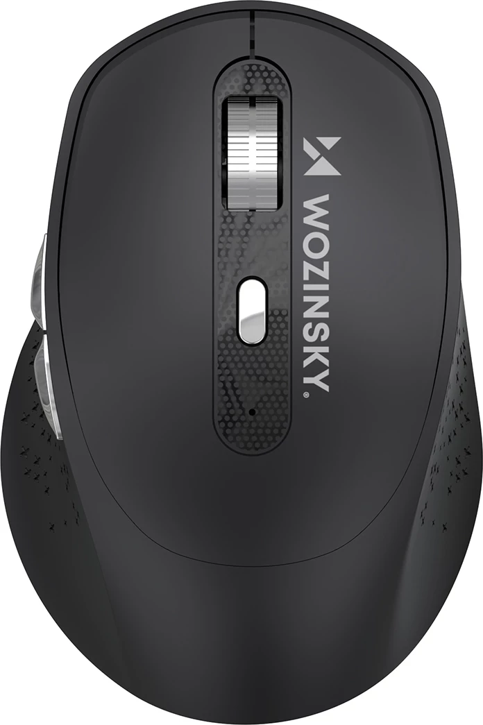 Maus wireless ergonomik, Wozinsky WMGK-1134, Bluetooth 5.1 + 2.4 GHz, 6 butona, DPI 800/1200/1600, bateri 500 mAh, i zi