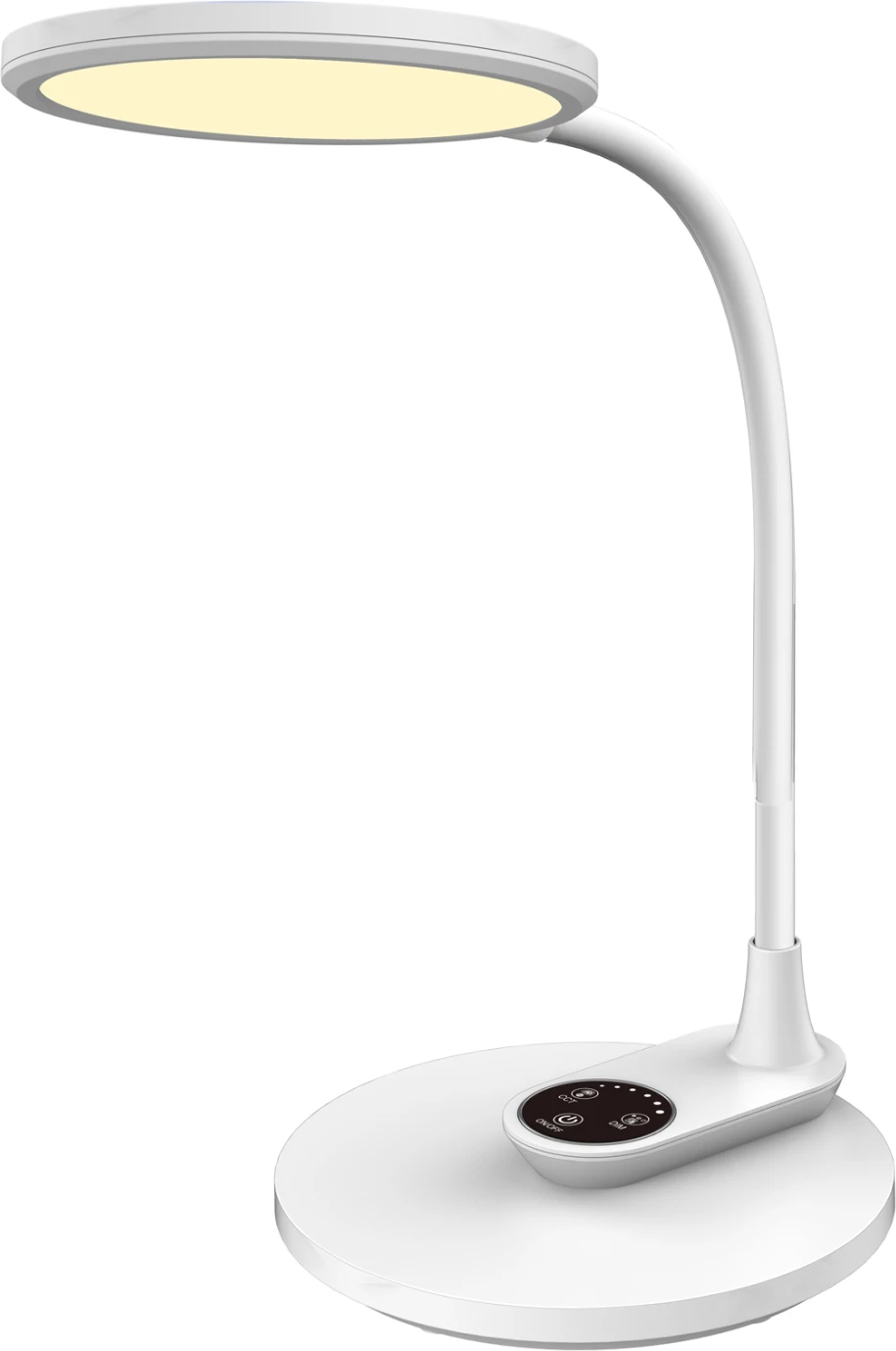 Llambë tavoline LED BLAIN FH4459.01 e bardhë ABS & silikon