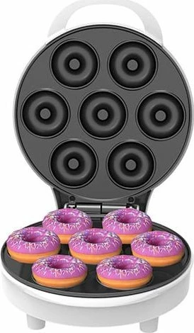 Aparat për donut, Adler AD 3075, 7 donut x 5 cm, i bardhë