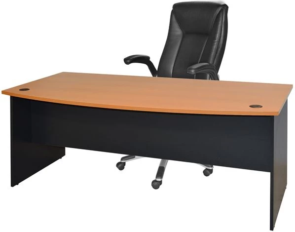 Tavolinë profesionale për zyre, 180x93.5x74.6, FH2017.01, ngjyrë gri-lisi