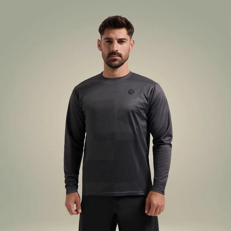 Fanellë me mëngë të gjata për meshkuj Yakimasport, gri