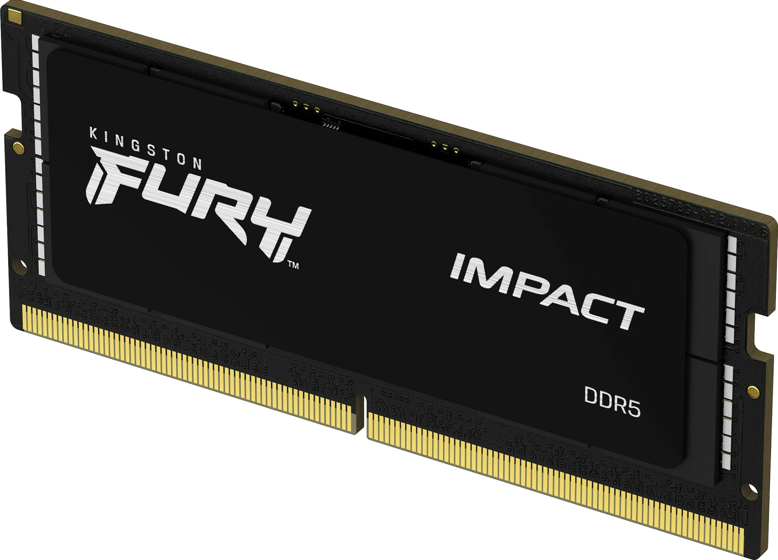 RAM Memorje Kingston FURY Impact 32GB DDR5 4800MT/s SO-DIMM e zezë
