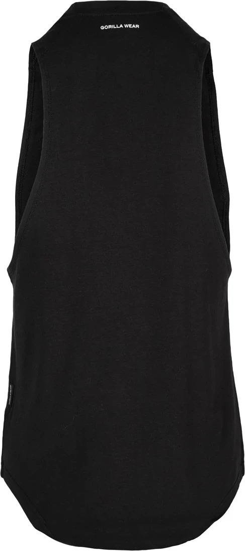 Milo Drop Armhole Tank Top - Black [Madhësia: 2XL]