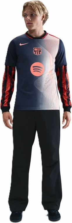 Fanellë futbolli Nike për meshkuj FC Barcelona, e kaltër [Madhësia: M]