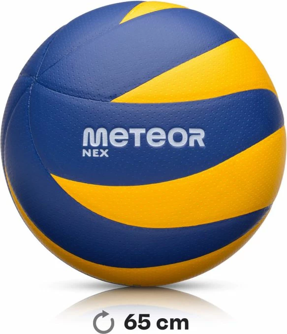 Top volejbolli Meteor për meshkuj/femra, kaltër-verdhë