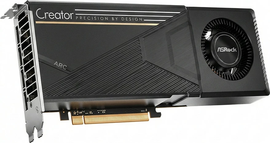 Kartelë grafike ASRock Intel Arc Pro B60, 24GB, PCI-Express, Creator, e zezë