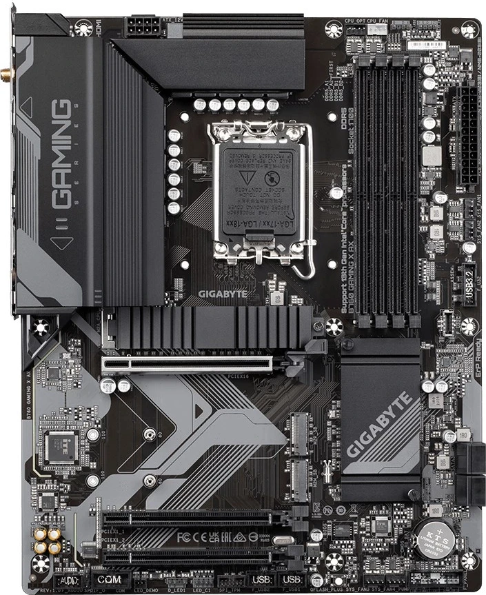 Pllakë amë Gigabyte B760 GAMING X AX, mbështet procesorët Intel Core të gjeneratës 14