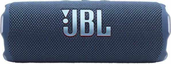 Altoparlant portativ Bluetooth JBL Flip 7, 16 orë, IP68, Blu, me rrip dore + karabiner