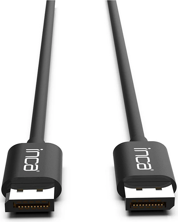 Kabllo DisplayPort INCA IDPD-20, 2m, 4K@60Hz, e zezë