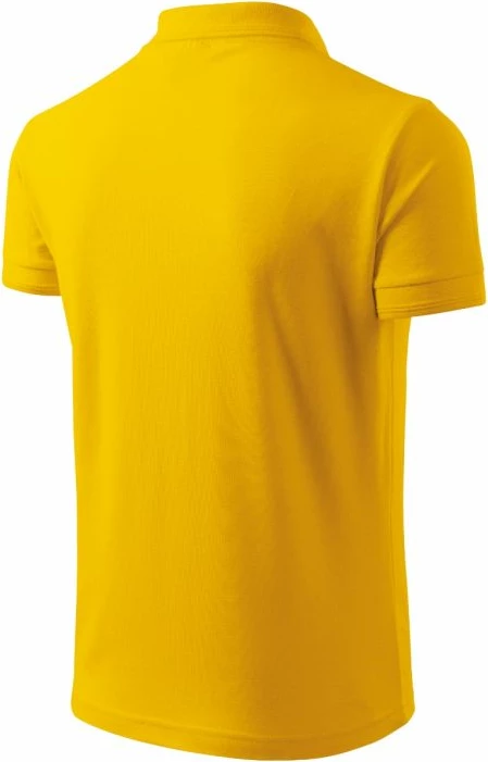 Polo maicë Malfini për meshkuj, e verdhë