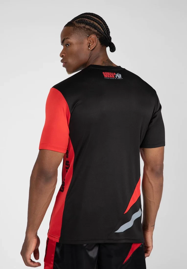 Hornell T-Shirt - Black/Red 