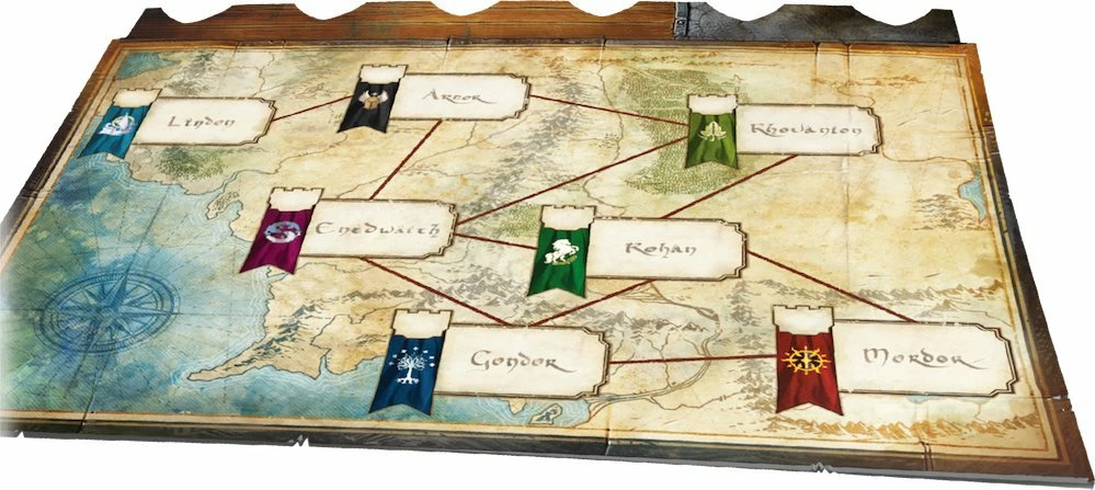 Lojë tavoline Rebel The Lord of the Rings: The Battle for Middle-earth, 2 lojtarë, 30 min, 10+, version polonisht