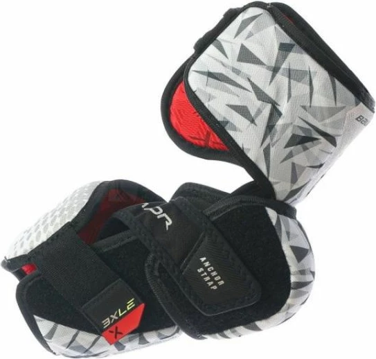 Mbrotjëse bërrylash për fëmijë Bauer, të zeza të kuqe