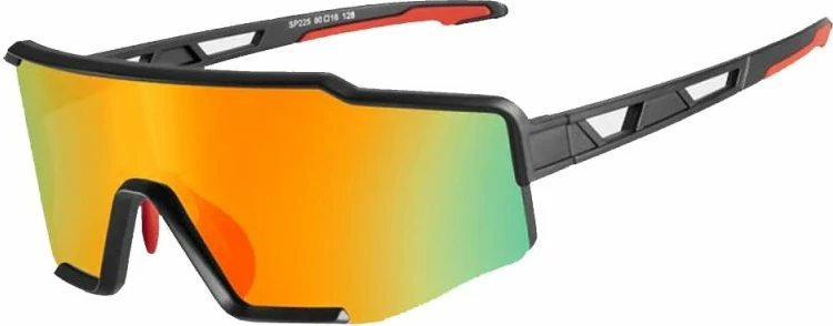 Syze sportive Rockbros për meshkuj, të zeza-kuqe