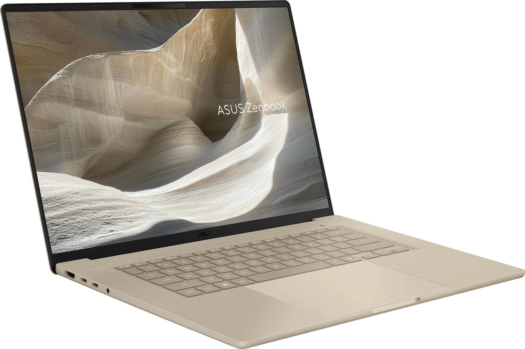 Laptop ASUS Vivobook A16 UX3607OA-SQ073W, Snapdragon X2E-94-100, 48GB RAM Memorje, 1TB SSD, Windows 11 Home, bezhë