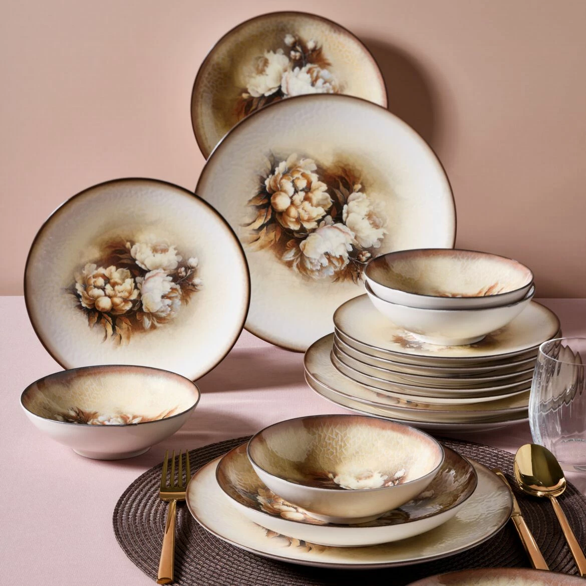 Set enësh për drekë, 26 copë, Hermia Concept, GBSATN26KY4R4170