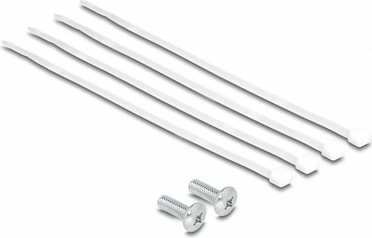 Patch panel DeLOCK 10" 8-port Cat.6A, 0.5U, i zi