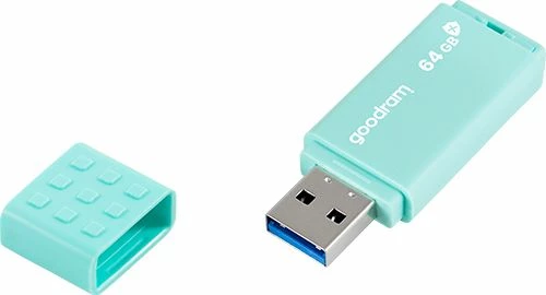 USB memorje GoodRam UME3 CARE 64 GB, USB 3.2 Gen 1, antibakteriale, mint