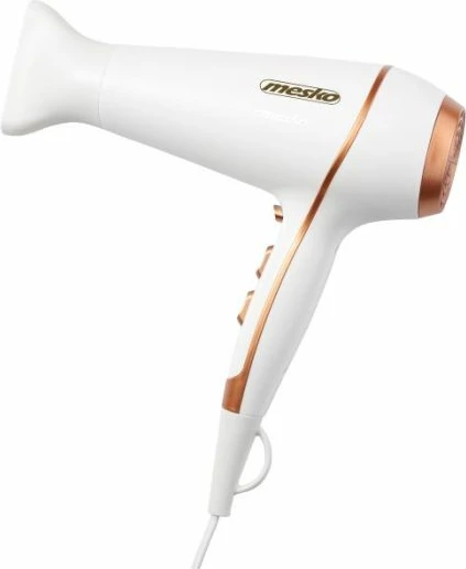 Tharëse flokësh Mesko MS2250 2100W e bardhë/rozë e artë