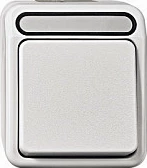 Çelës pulsi Merten MEG3154-8029 me kontakt sinjalizimi (Schließer), i bardhë