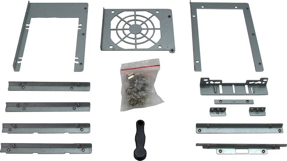 Kasë serveri Inter-Tech 4U-4416, 19" rack 4U, deri 16 bay, e zezë