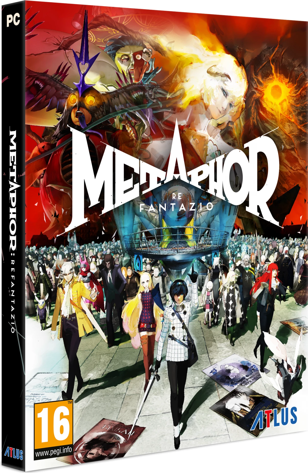 Lojë për PC SEGA Metaphor: ReFantazio Steelbook Edition (Steam CIAB), set me SteelBook dhe hartë letre