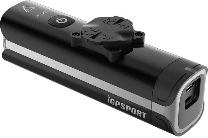 Dritë përpara biçiklete iGPSPORT VS1200 me M80 smart, 1200 lumens, 5000 mAh, e zezë