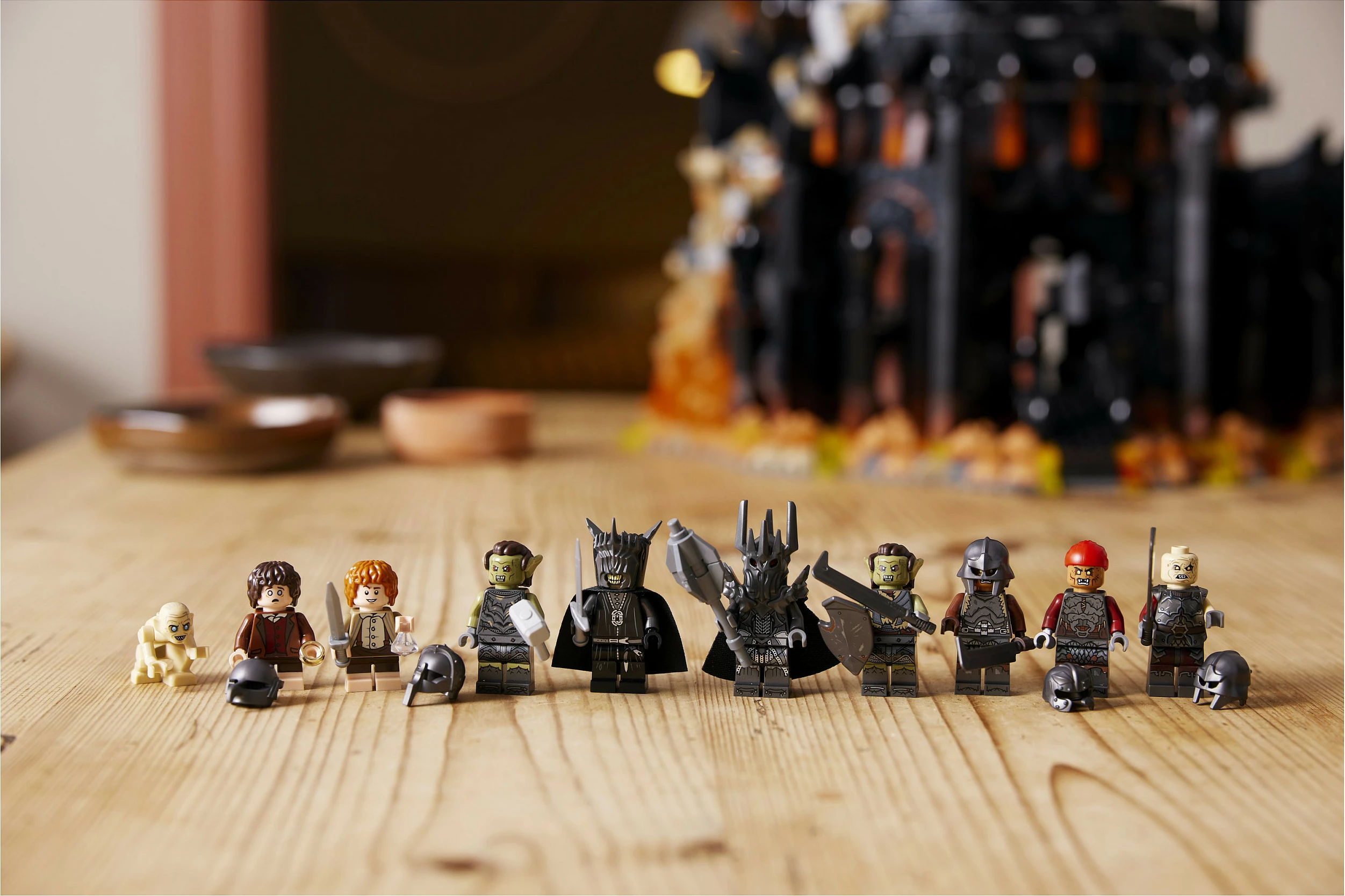 Set ndërtimi LEGO Icons The Lord of the Rings 10333 Barad-dûr, 5471 copë, 18+, shumëngjyrësh
