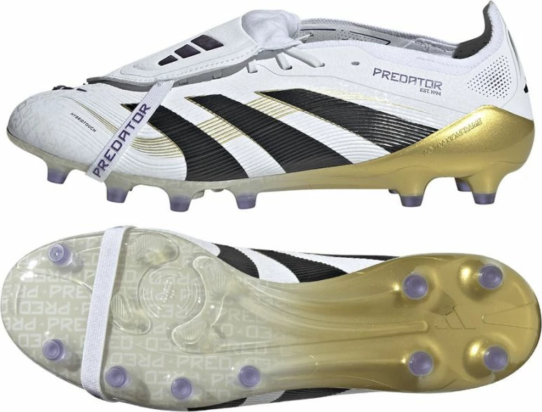 Atlete futbolli adidas për meshkuj, të bardha