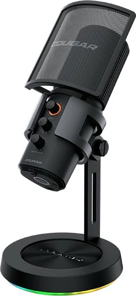 Mikrofon studio Cougar Screamer-X, 16 bit, 48 kHz, USB, i zi