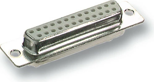 Konektor D-Sub EFB Elektronik EDF 50 LL, 50-pin, femër, i drejtë, metal, gri