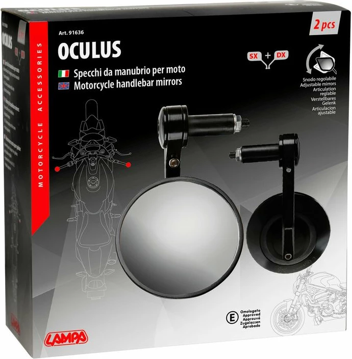 Pasqyre Motorri Oculus