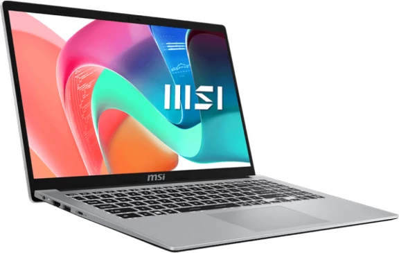 Laptop MSI Modern 15 F13MG i5-1335U, 16GB RAM, 512GB SSD, 15.6\" FHD IPS 60Hz, Wi‑Fi 6E, Windows 11, Urban Silver